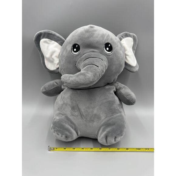 Gray Elephant Plush 14” Stuffed Animal Greenbrier International, Inc. - Picture 3 of 8